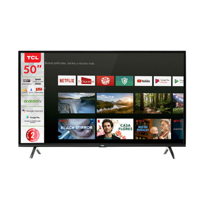 Televisor TCL 50A435 4K Smart Android 50"