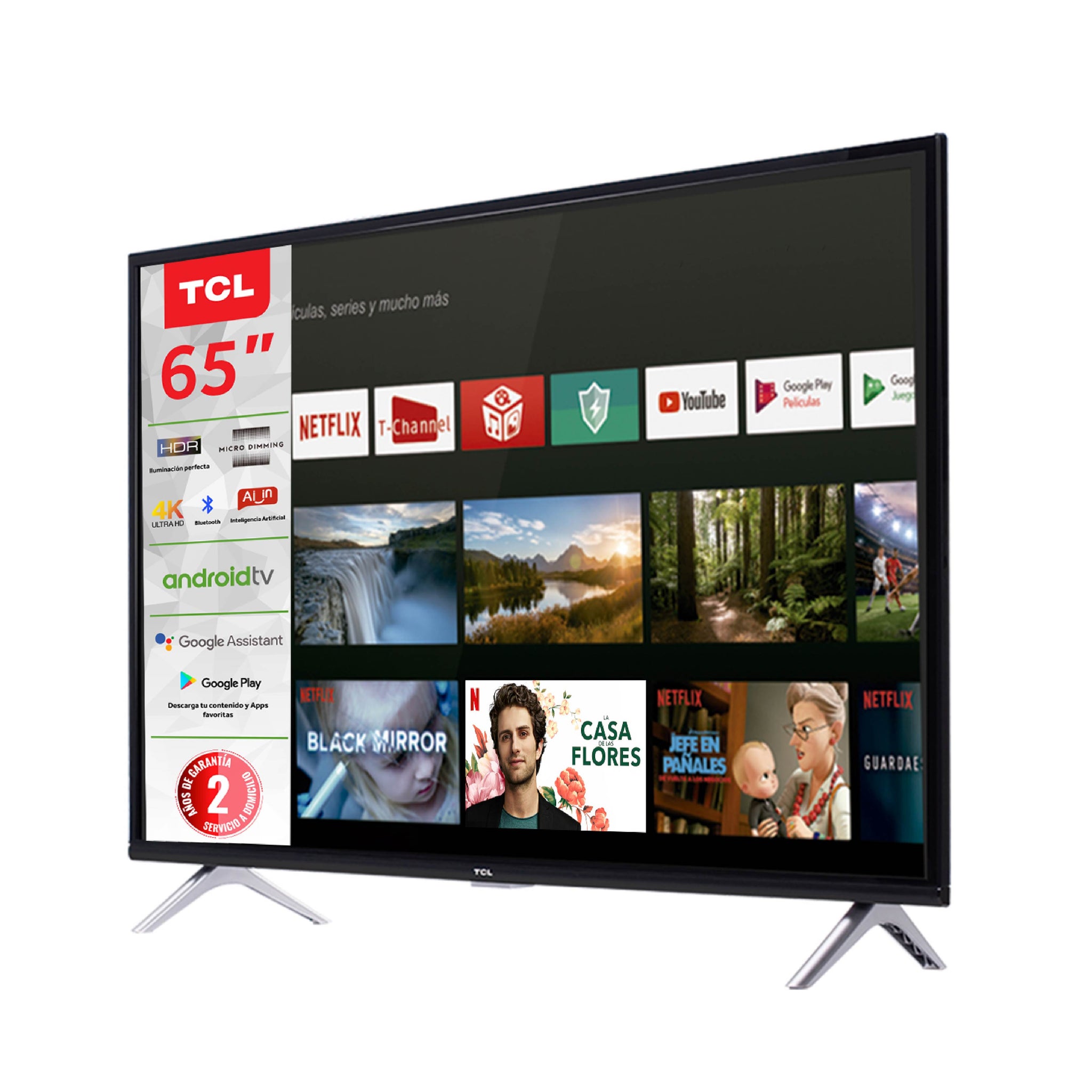 Televisor TCL 65A435 4K Smart Android 65"