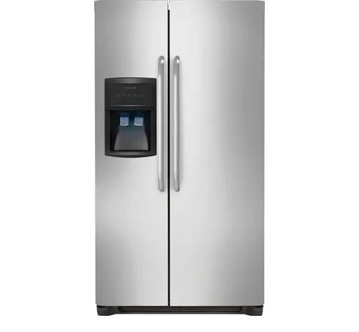 Refrigerador Frigidaire FFHS-2622MS Gabinete negro Puertas Acero Inoxidable