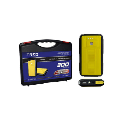 Arrancador de Batería Automotriz Treo TR-JSBP7200 POWER BANK 7200mA
